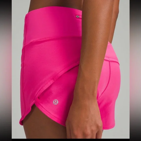 Lululemon speed up 4” sonic pink rare hot pink - Picture 6 of 14